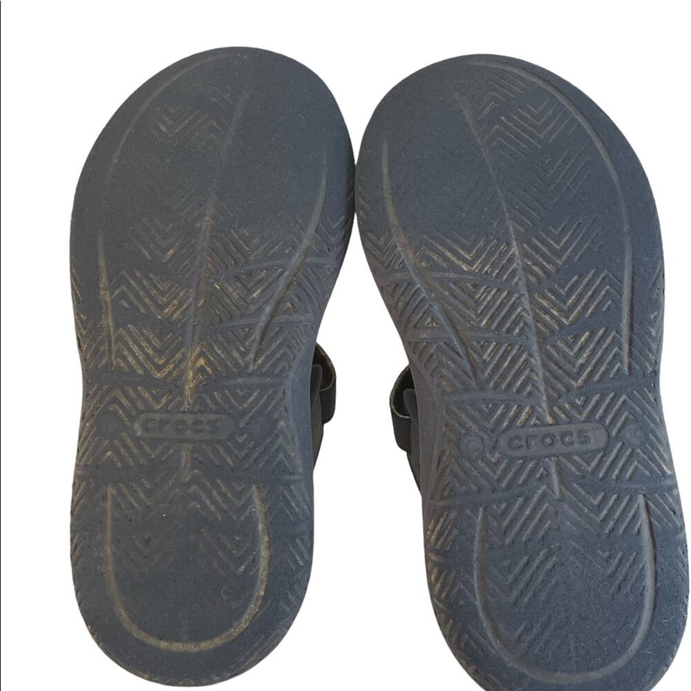 Kids crocs sandals blue size 10 Preowned - Picture 5 of 7